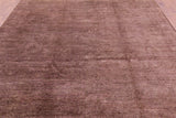 Full Pile Overdyed Handmade Wool Area Rug - 9' 0" X 11' 10" - Golden Nile