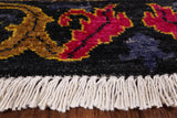 William Morris Handmade Wool Runner Rug - 2' 8" X 8' 6" - Golden Nile
