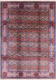 William Morris Handmade Wool Area Rug - 9' 7" X 13' 2" - Golden Nile