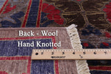 William Morris Handmade Wool Area Rug - 9' 7" X 13' 2" - Golden Nile