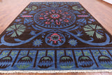Hand Knotted Kaitag Area Rug - 10' 4" X 13" 9" - Golden Nile