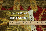 Ikat Handmade Wool Area Rug - 7' 10" X 10' 1" - Golden Nile