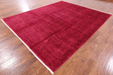 Persian Overdyed Area Rug - 8' 2" X 9' 10" - Golden Nile