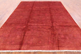 Full Pile Overdyed Handmade Wool Area Rug - 7' 9" X 9' 6" - Golden Nile