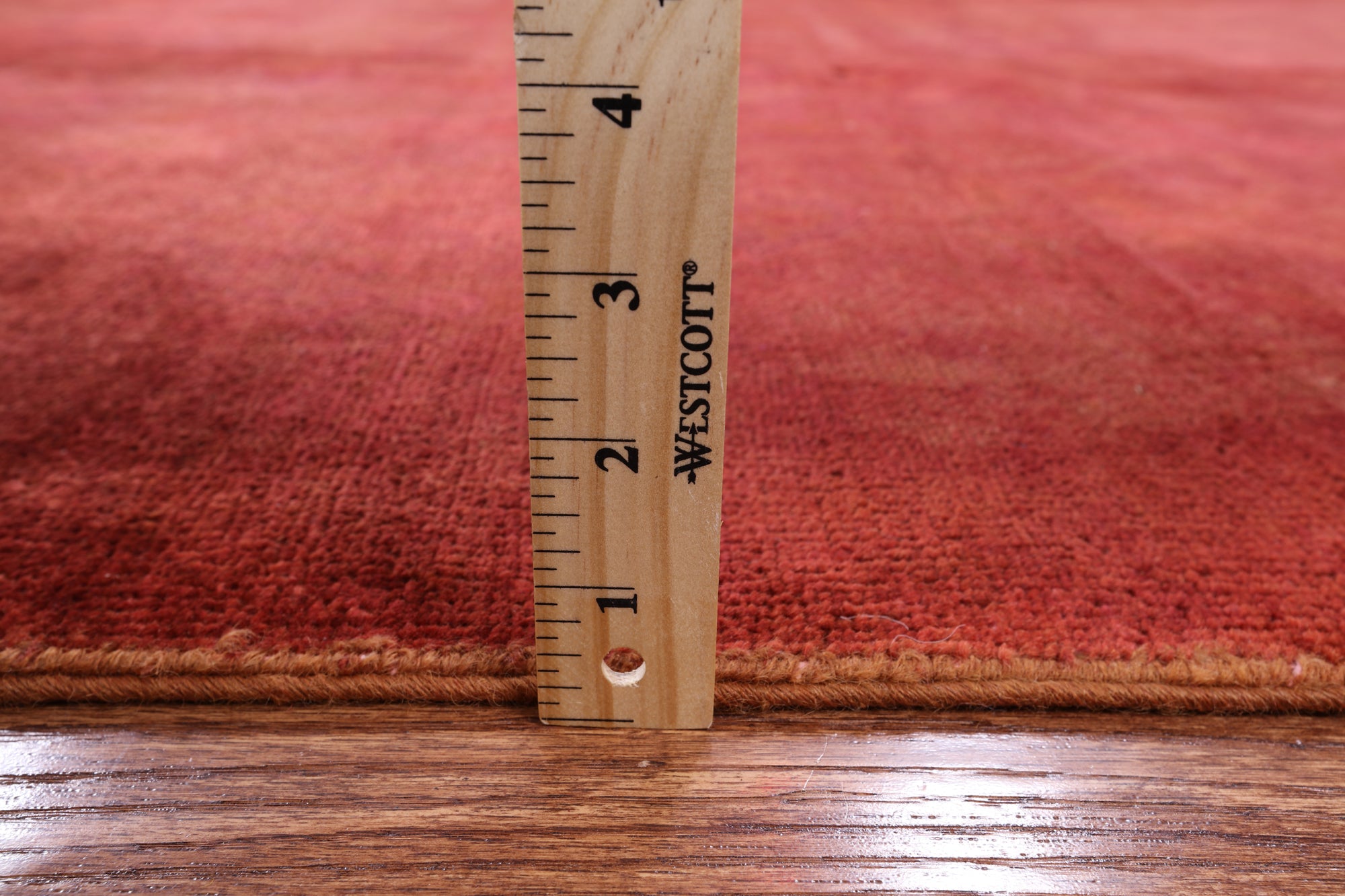 Full Pile Overdyed Handmade Wool Area Rug - 7' 9" X 9' 6" - Golden Nile