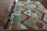 Southwest Design Modern Hand Knotted Area Rug 9 X 12 - Golden Nile