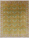 William Morris Wool Area Rug - 8' 2" X 10' 3" - Golden Nile