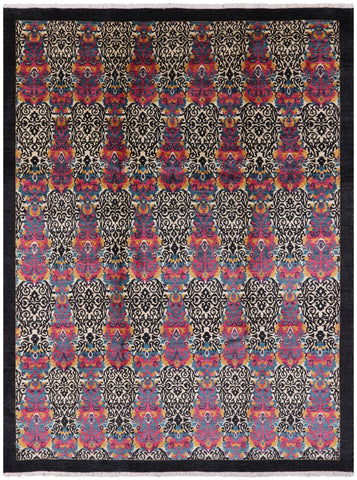 William Morris Hand Knotted Wool Area Rug - 8' 0