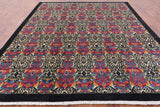 William Morris Hand Knotted Wool Area Rug - 8' 0" X 10' 6" - Golden Nile