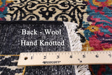 William Morris Hand Knotted Wool Area Rug - 8' 0" X 10' 6" - Golden Nile