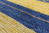 Tribal Moroccan Hand Knotted Wool Rug - 8' 2" X 9' 10" - Golden Nile