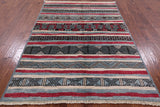 Gabbeh Hand Knotted Area Rug - 5' 5" X 7' 8" - Golden Nile