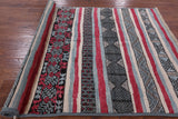 Gabbeh Hand Knotted Area Rug - 5' 5" X 7' 8" - Golden Nile