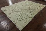 Signed Moroccan 9 X 12 Area Rug - Golden Nile