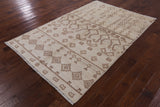 Signed Moroccan Area Rug 5 X 8 - Golden Nile