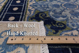 William Morris Handmade Wool Rug - 6' 2" X 9' 3" - Golden Nile