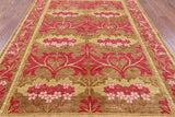 William Morris Hand Knotted Wool Area Rug - 6' 2" X 8' 8" - Golden Nile