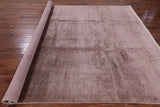 Full Pile Overdyed Hand Knotted Rug - 7' 10" X 9' 8" - Golden Nile