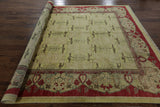 8 X 10 Hand Knotted Arts & Crafts Modern Area Rug - Golden Nile