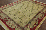 8 X 10 Hand Knotted Arts & Crafts Modern Area Rug - Golden Nile