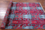 Ikat Handmade Wool Rug - 5' 0" X 8' 4" - Golden Nile