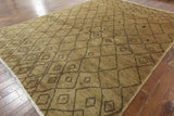Moroccan Oriental Wool Area Rug 10 X 13 - Golden Nile