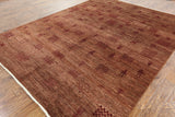 Hand Knotted Tribal Gabbeh 8 X 10 Area Rug - Golden Nile