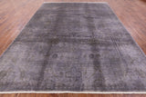 Full Pile Overdyed Handmade Wool Rug - 9' 1" X 11' 10" - Golden Nile