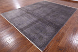 Full Pile Overdyed Handmade Wool Rug - 9' 1" X 11' 10" - Golden Nile