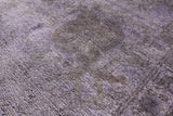 Full Pile Overdyed Handmade Wool Rug - 9' 1" X 11' 10" - Golden Nile