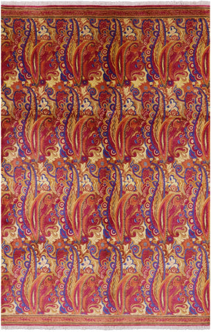 William Morris Handmade Area Rug - 6' 1