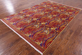 William Morris Handmade Area Rug - 6' 1" X 9' 1" - Golden Nile