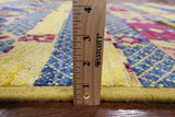Tribal Moroccan Handmade Wool Area Rug - 5' 3" X 7' 8" - Golden Nile