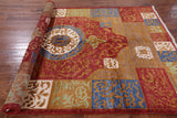 Persian Gabbeh Handmade Wool Area Rug - 6' 2" X 9' 3" - Golden Nile