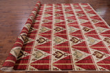 Modern Handmade Wool Rug - 9' 10" X 14' 3" - Golden Nile