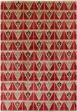 Modern Handmade Wool Rug - 9' 10" X 14' 3" - Golden Nile