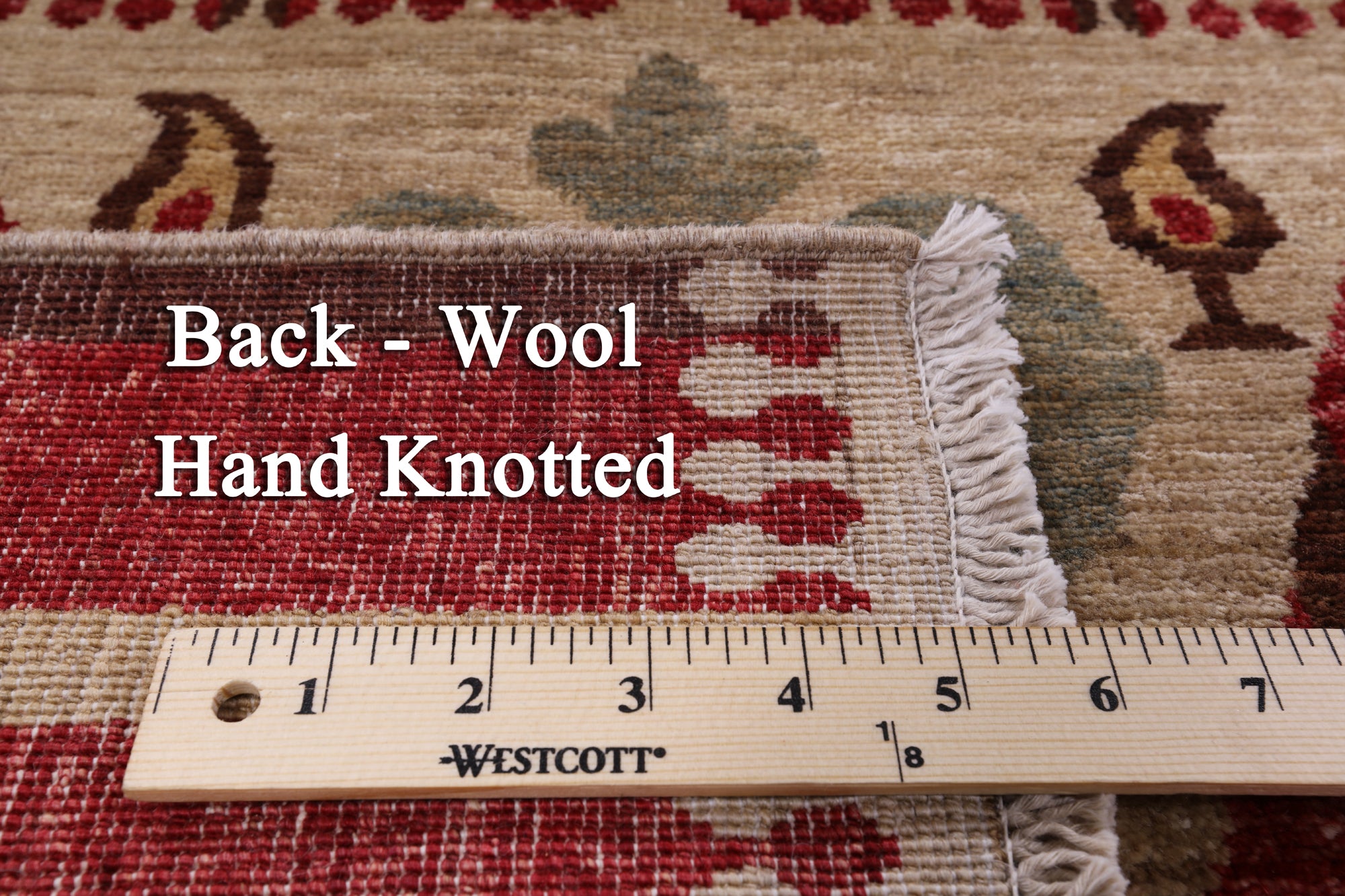 Modern Handmade Wool Rug - 9' 10" X 14' 3" - Golden Nile