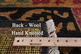 Persian Gabbeh Hand Knotted Wool Area Rug - 8' 3" X 9' 8" - Golden Nile