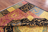 Persian Gabbeh Hand Knotted Wool Area Rug - 8' 3" X 9' 8" - Golden Nile