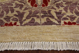 William Morris Handmade Wool Area Rug - 6' 1" X 8' 10" - Golden Nile