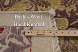 William Morris Handmade Wool Area Rug - 6' 1" X 8' 10" - Golden Nile