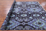 Ikat Handmade Wool Area Rug - 7' 10" X 10' 6" - Golden Nile