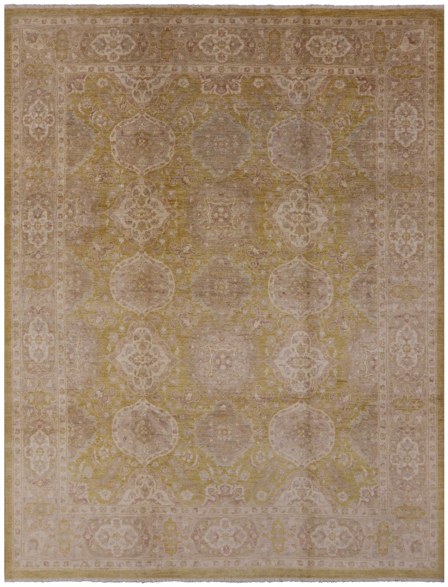 Persian Hand Knotted Wool Area Rug - 8' 2" X 10' 8" - Golden Nile