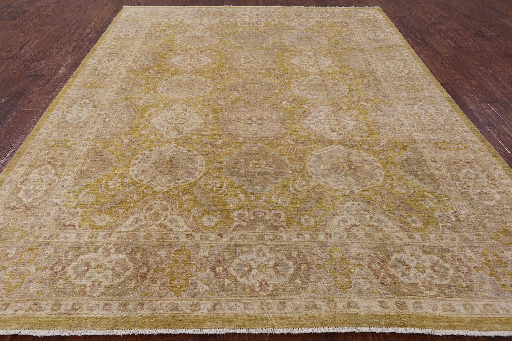 Persian Hand Knotted Wool Area Rug - 8' 2" X 10' 8" - Golden Nile