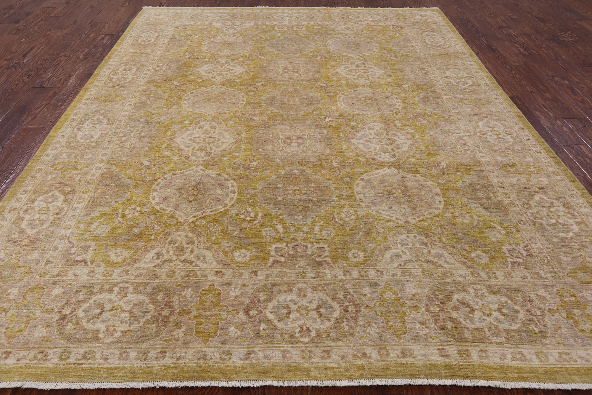 Persian Hand Knotted Wool Area Rug - 8' 2" X 10' 8" - Golden Nile