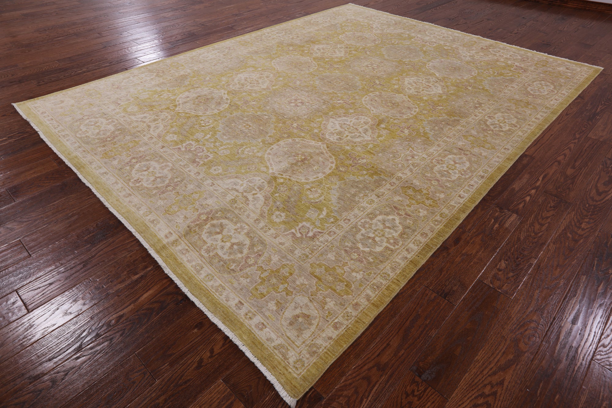 Persian Hand Knotted Wool Area Rug - 8' 2" X 10' 8" - Golden Nile