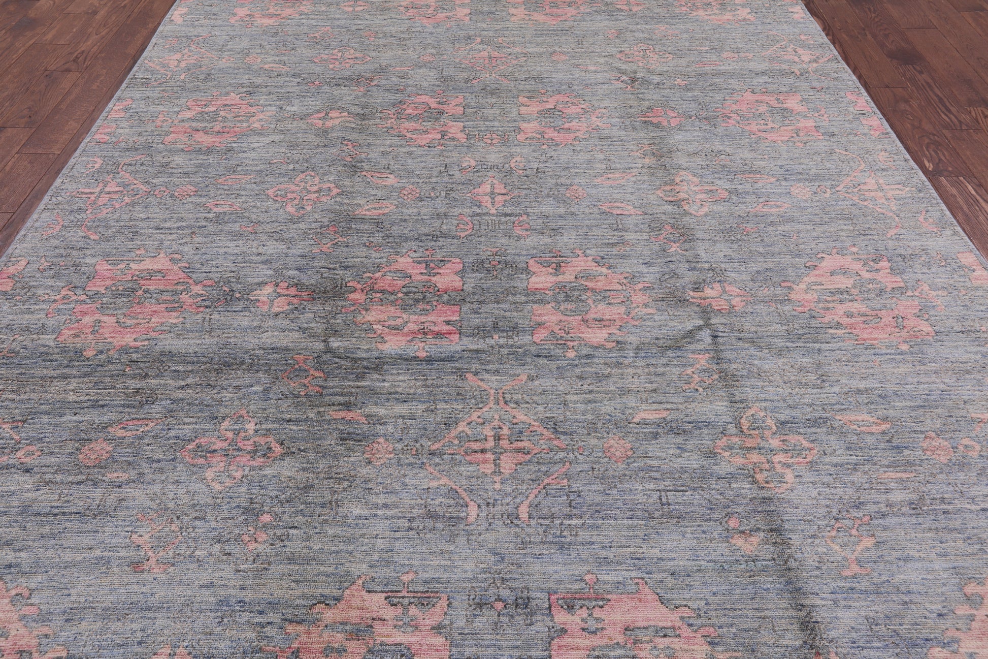 Grey Modern Hand Knotted Area Rug - 8' 3" X 10' 0" - Golden Nile