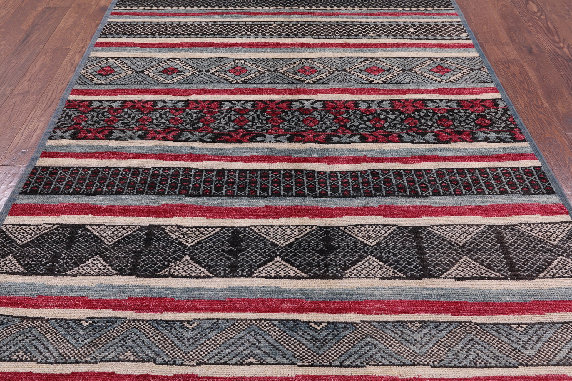 Tribal Moroccan Hand Knotted Rug - 6' 1" X 8' 8" - Golden Nile