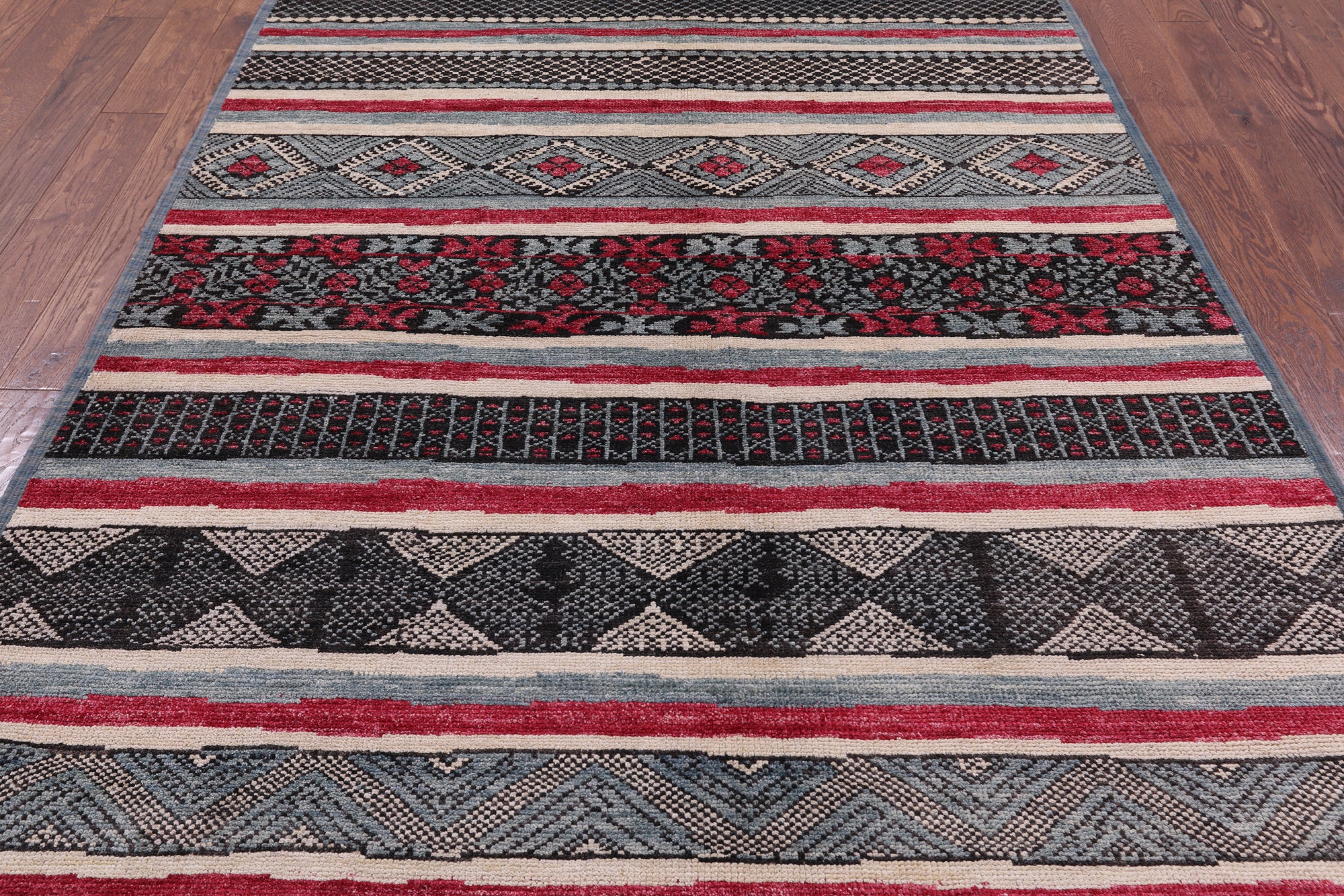 Tribal Moroccan Hand Knotted Rug - 6' 1" X 8' 8" - Golden Nile