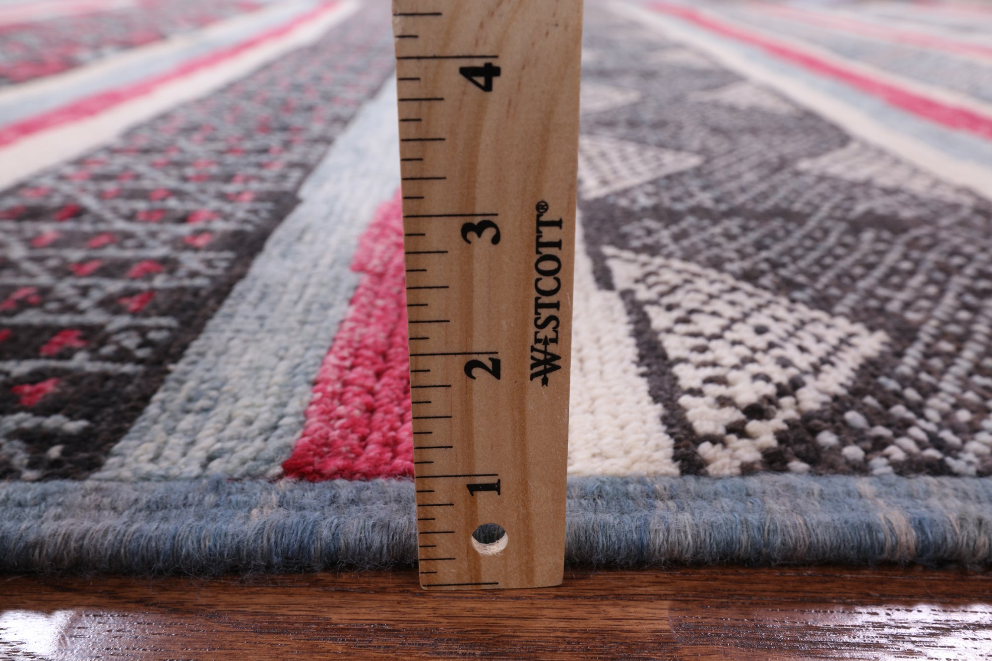 Tribal Moroccan Hand Knotted Rug - 6' 1" X 8' 8" - Golden Nile